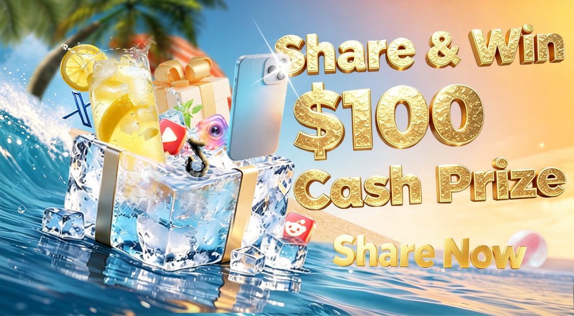 Share to Win Cash · Ultimate Lucky Draw